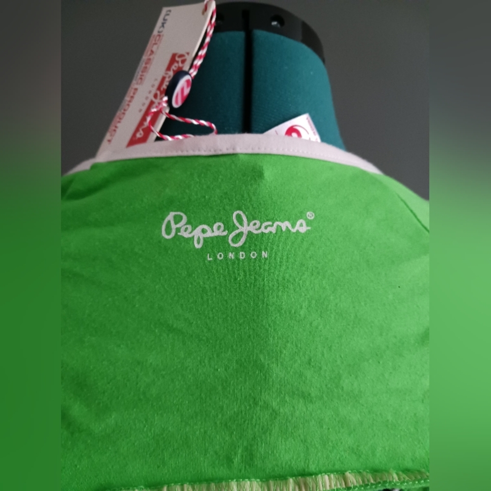 NWT Pepe Jeans Rosalyn Limon Top, Blouse Size L. - Picture 6 of 16